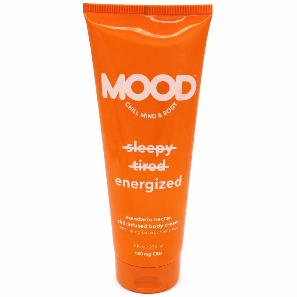Mood American Eagle *Energized* Mandarin Nectar Body Cream 8oz 150mg New